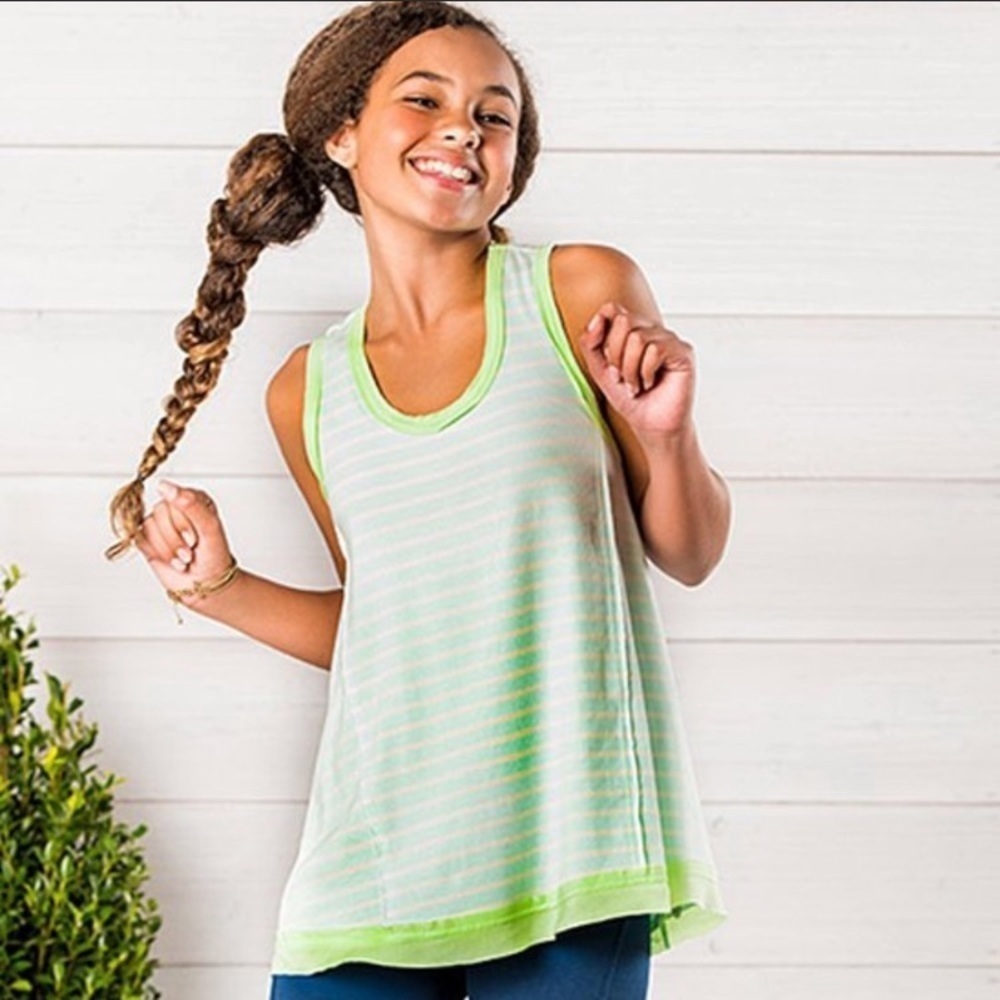 Matilda Jane Swing Racerback Tunic tank Top